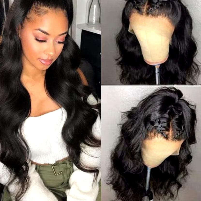 30 Inch Body Wave 360 Full Lace Front Human Hair Wigs for Women Brazilian 360 HD Glueless Full Lace Wig Human Hair Pre Plucked