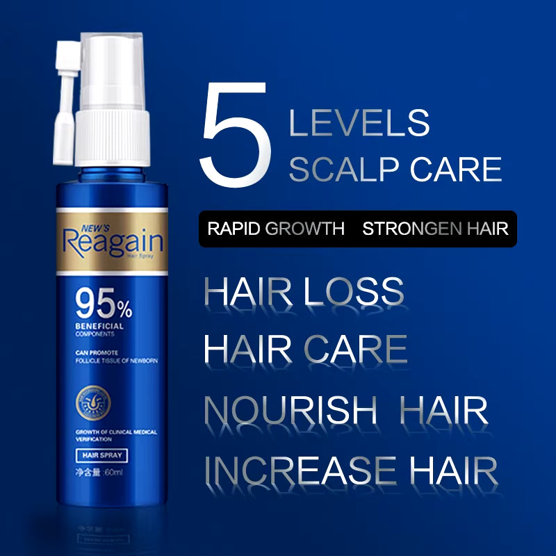 Anti Hair Loss Regrowth Essence Hair Growth Serum Sprayer Hair Regrowth for Men Rapid Growth Essence Prevent Hair from Falling