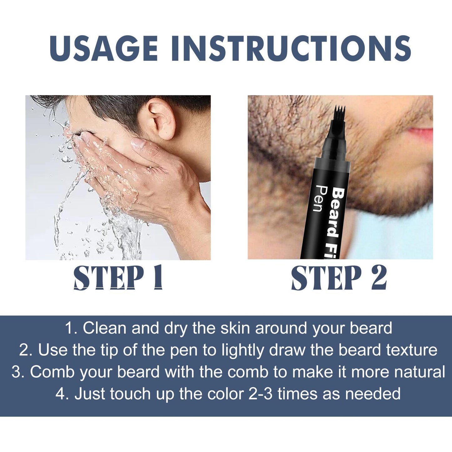 Waterproof Beard Filler