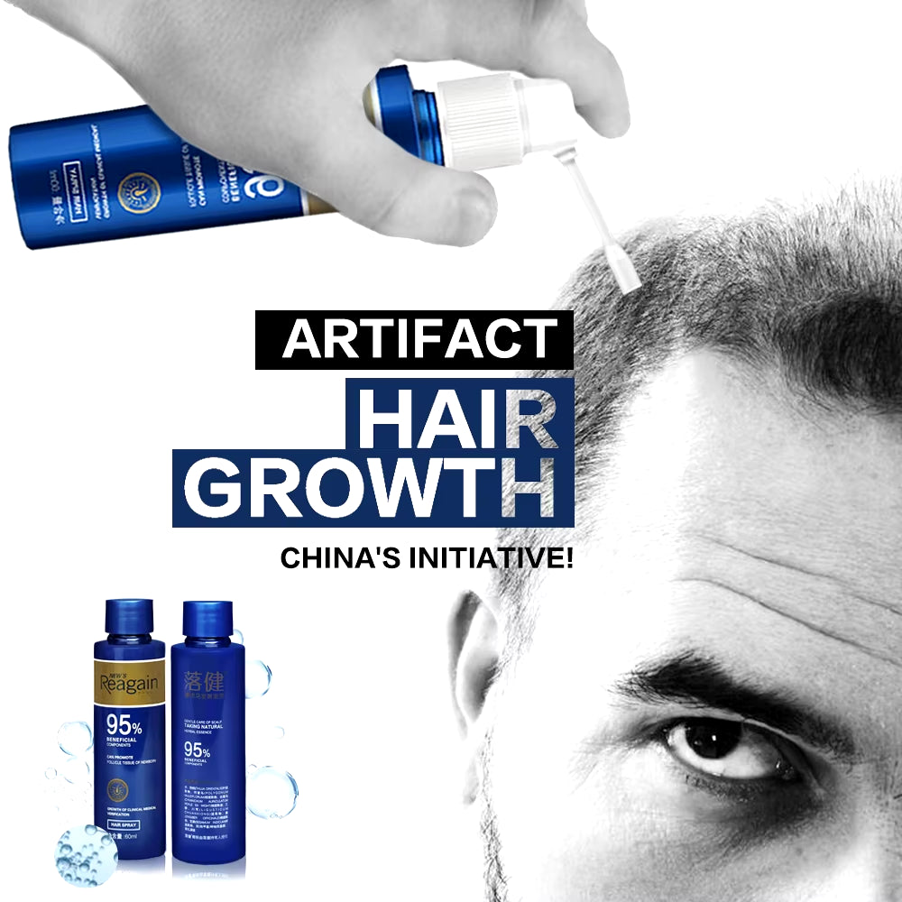 Anti Hair Loss Regrowth Essence Hair Growth Serum Sprayer Hair Regrowth for Men Rapid Growth Essence Prevent Hair from Falling