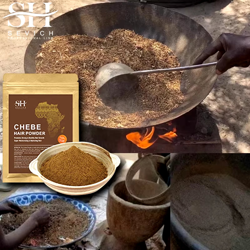 CHEBE Fast Hair Growth Products African Chebe Powder Hair Loss Treatment Chebe Hair Mask Hair Growth Oil anti Hair Break